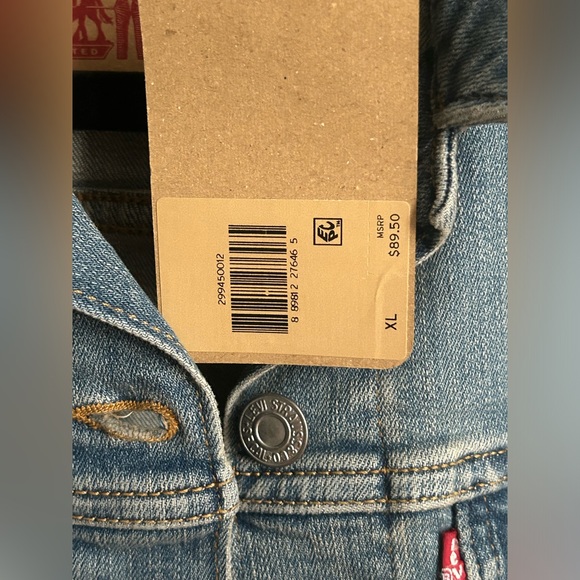 NWT Levi’s Original Trucker Jacket - Picture 3 of 4